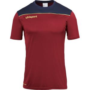 100221413-camisola-uhlsport-offense-23-poly-vermelho-borgonha-azul-escuro-amarelo-palha