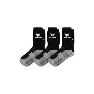 2181901-pares-de-meias-de-desporto-erima-x3-preto