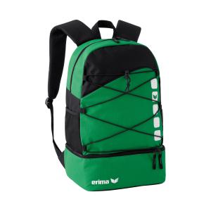 723342-mochila-multifuncional-erima-avec-compartiment-inferieur-verde-escuro-preto-tu