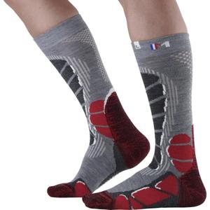 pwtkxl-03-meias-monnet-trek-extra-light-cinza-preto-vermelho