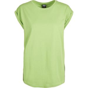 tb771-03248-u-t-shirt-mulher-urban-classics-extended-shoulder-tamanhos-grandes-verde