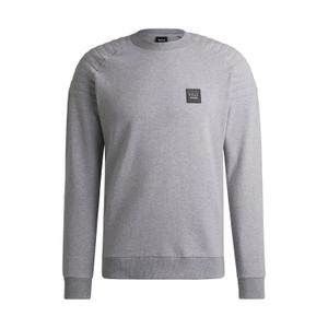b6m1203-041-sweatshirt-de-gola-redonda-acolchoado-para-mulher-boss-equestrian-lex-mistura-cinzenta