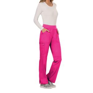 chwwe110-electricpink-calcas-cargo-para-mulher-cherokee-rosa-choque-eletrico