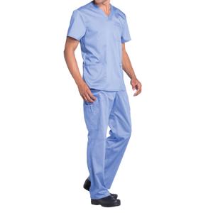 chwwe670-cielblue-t-shirt-com-decote-em-v-cherokee-ceu-azul