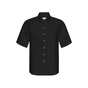 cs4010-deepblack-camisa-de-linho-colorful-standard-preto-profundo