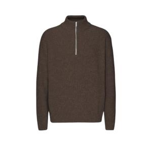 cs5091-coffeebrown-camisola-de-l-com-fecho-de-correr-colorful-standard-merino-castanho-cafe