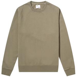 cs1005-dustyolive-sweatshirt-pescoco-redondo-colorful-standard-classic-organic-azeitona-empoeirada