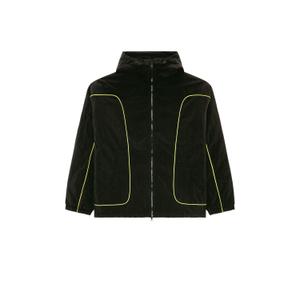 a12097-0hjae-9xx-windbreaker-diesel-green-preto-preto-preto