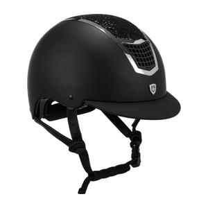 etu00006-black-silver-capacete-de-ciclismo-equestro-eclipse-stone-mat-rowel-fitting-preto-prata