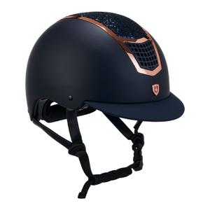 etu00006-navy-rosegold-capacete-de-ciclismo-equestro-eclipse-stone-mat-rowel-fitting-azul-marinho-ouro-rosa