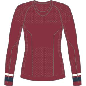 33137-8117-t-shirt-de-manga-comprida-feminina-falke-maximum-warm-merlot