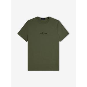 fpm4580-w19-t-shirt-fred-perry-embroidered-verde