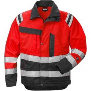 119621-396-colete-refletor-classe-3-fristads-4026-plu-vermelho-de-alta-visibilidade-preto