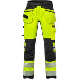 127734-196-calcas-de-trabalho-de-alta-visibilidade-classe-2-fristads-outdoor-2707-plu-amarelo-alta-visibilidade-preto