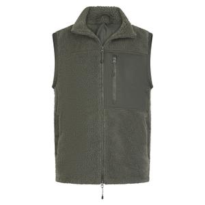 fr855-dark-olive-colete-sherpa-front-row-azeitona-escura
