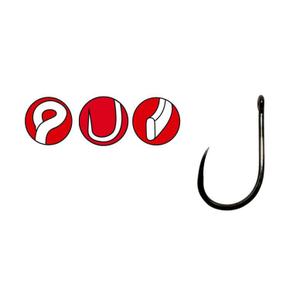 185093-1-ganchos-gamakatsu-power-carp-ring-eye-barbless-x10-preto