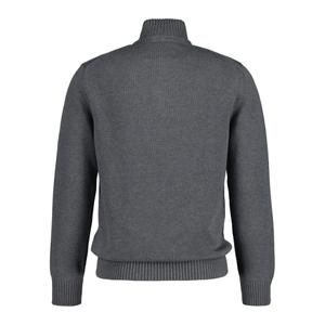 8030170-92-puxador-de-gola-alta-com-meio-zip-gant-casual-mistura-de-cinzento-escuro