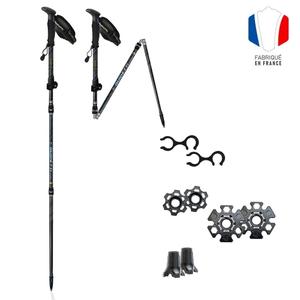 r11212-bastoes-de-caminhada-dobraveis-guidetti-flashlock-emeraude-mk2-x2-madeira-135-cm