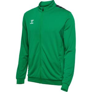 219982-6235-casaco-de-fato-de-treino-de-poliester-com-fecho-de-correr-hummel-authentic-verde