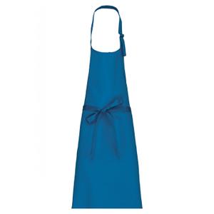 k8000-tropicalblue-avental-kariban-polycoton-sans-poche-azul-claro-tu