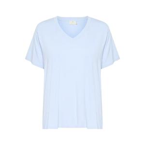 10508581-164016-t-shirt-com-decote-em-v-para-mulher-kaffe-frida-soft-chambray