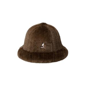 k4190st-bd204-chapeu-de-mulher-kangol-faux-fur-casual-brown-debossed-stripe