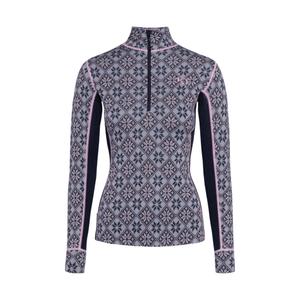 622691-roy-camiseta-de-manga-longa-com-fecho-1-4-para-mulher-kari-traa-rose-azul-marinho-escuro