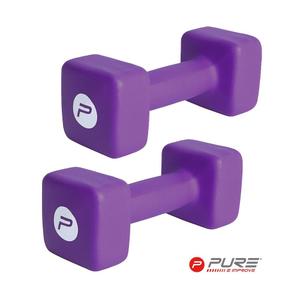 p2i201460-dumbbell-pure2improve-neoprene-10kg-purpura-tu