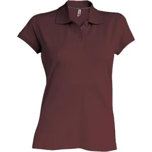 k242-chocolate-polo-feminina-de-mangas-curtas-kariban-chocolate