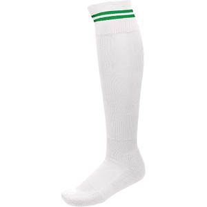 pa015-white-sportykellygreen-meias-de-desporto-riscas-proact-branco-verde