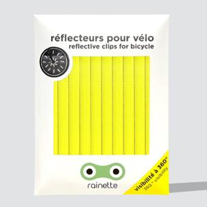 518035-refletores-para-raio-de-bicicleta-rainette-x12-amarelo-80-mm