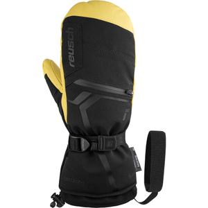 6101655-7490-luvas-de-esqui-reusch-down-spirit-gtx-preto-camelo