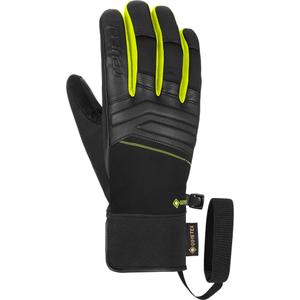 6301370-7752-luvas-de-esqui-reusch-gore-tex-preto-amarelo-de-seguranca