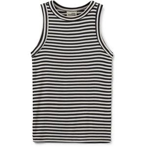 gnos261-1017-tampo-do-tanque-para-raparigas-sofie-schnoor-julliesy-rib-listrado-preto