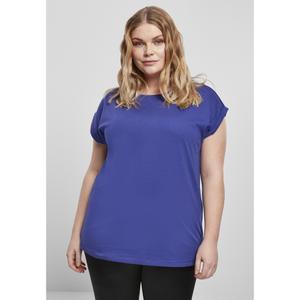 tb771-02740-u-t-shirt-de-mulher-urban-classics-extended-shoulder-grandes-tailles-azul-anil
