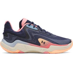 3028461-453-tenis-de-basquetebol-under-armour-spawn-7-blue-calm-sun-kiss-washed-navy