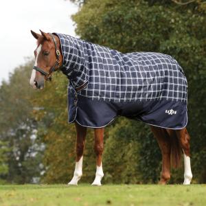 1011727001-tapete-para-cavalos-de-exterior-com-cobertura-de-pescoco-amovivel-weatherbeeta-saxon-defiant-600d-combo-300g-xadrez-da-marinha