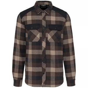 wk520-chocolate-darkbeigechecked-black-camisa-de-xadrez-com-bolsos-wk-designed-to-work-chocolate-escurobeigechecked-black
